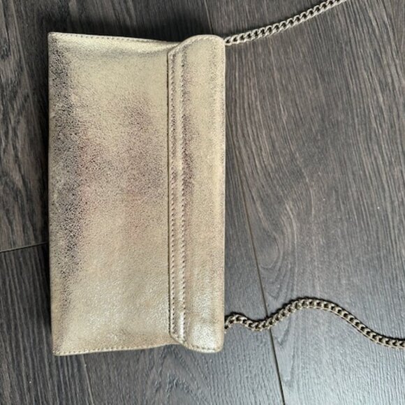 Loeffler Randall Metallic Gold Leather Bag, Like New! - Picture 2 of 7